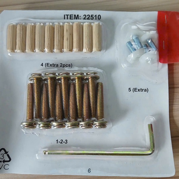 Hardware blister pack 22510